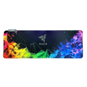 ماوس پد گیمینگ RGB ریزر مدل TGEO ابعاد 30*80 سانتی متر